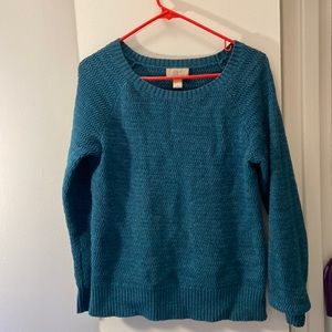 Loft Outlet Teal Sweater Size Small